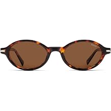 SOJOS Small Oval Polarized Sunglasses Womens Mens SJ2717