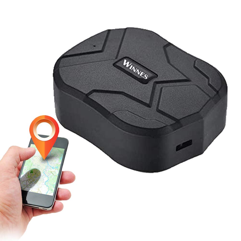 GPS Auto Tracker,150 Giorni GPS in standby Impermeabile in Tempo Reale,GPS Locator Professional Anti-perso GPS Allarme Car Tracker per Auto Camion Moto Congelatore Barca con APP Libera