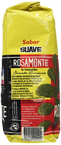 Yerba mate Rosamonte Suave 1Kg - Imagen 5
