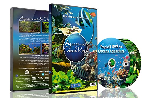 Aquarium DVD - 2 DVD SET Aquariums & Ocean Reefs with Colorful Corals & Fishes Aquarium DVD - 2 DVD SET Aquariums & Ocean Reefs with Colorful Corals & Fishes