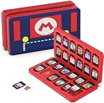 GeeRic 24 Slot Game Card Storage Case Compatible with Switch, Portable Game Card Storage Cartridge with Switch, Games Cartridges & Slot