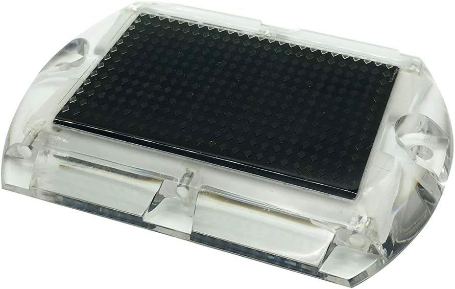 Hydro Glow Solar Pathway Submersible LED Light, IP68 Waterproof, High-Impact Polycarbonate Body, 50-Hour Battery, Perfect for Docks & Decks (Green)
