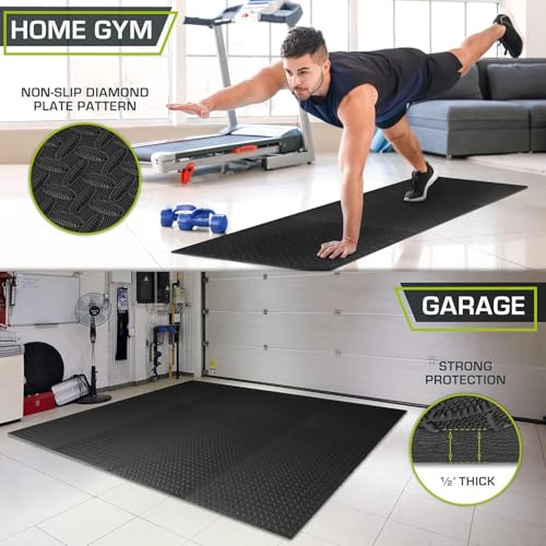 Estera de ejercicio con espuma de enclavamiento resistente y protector protector modular de suelo 4