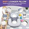 BZ SUN Baby Lounger Pillow, Portable Rest Nest Baby Bed, Multi-Functional Infant Lounger, Soft Non-Slip, Comfortable and Breathable, Tummy Time #2
