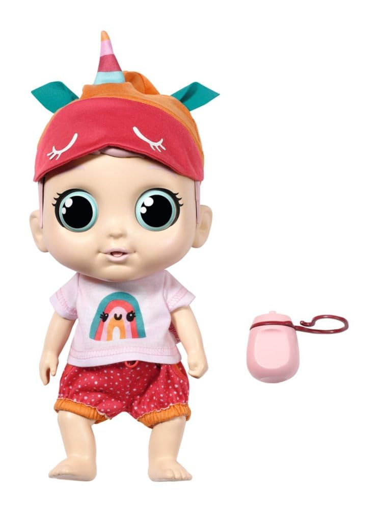 Chou Chou Baby Robin, Limited Edition 905586-30cm Dolls with Movable Eyes & Arms with Sound Effects For Toddlers - Includes Extra Outfit, Hat & Dummy - Batteries Required - Suitable from 2 Years
