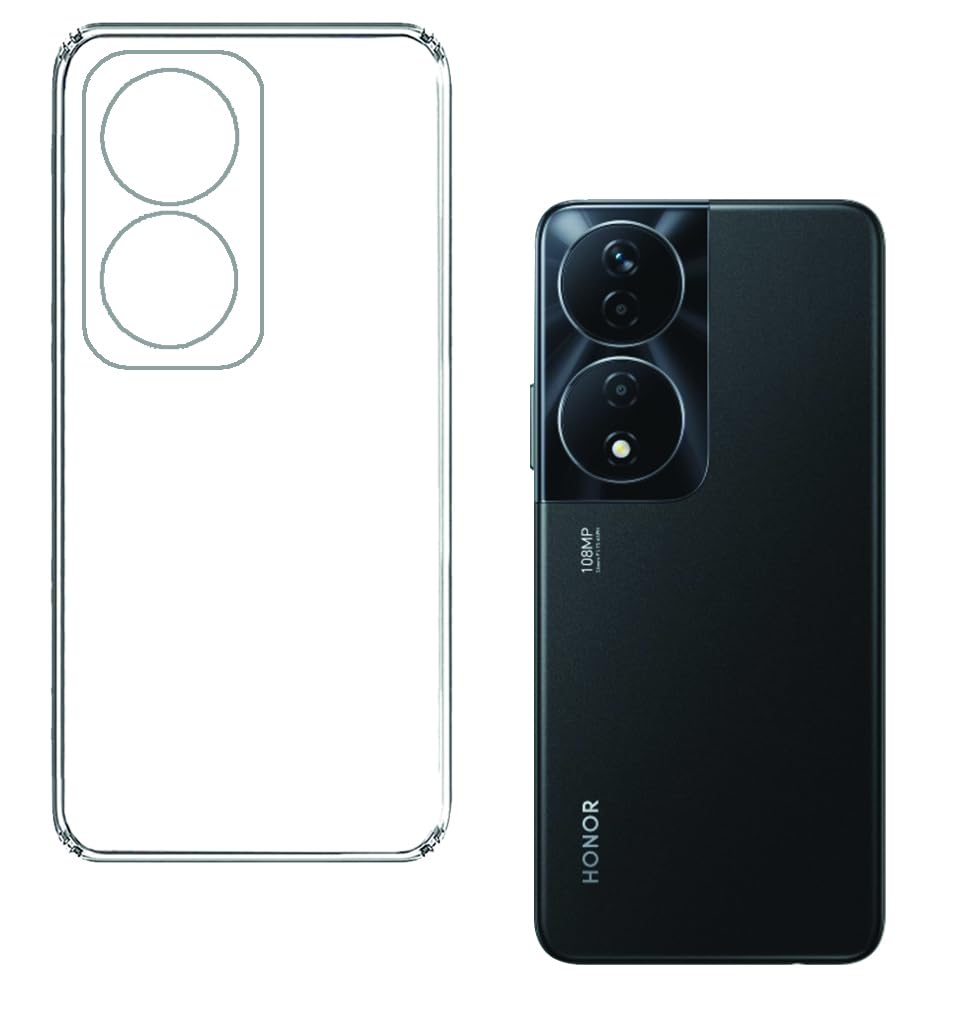 Inktree Honor X7b 5G Back Cover | Slim Soft Back Case for Honor X7b 5G (Transparent) (B0D271J1FC) Amazon Price History, Amazon Price Tracker