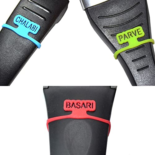 Kosher Kitchen Labels 4 Chalabi Blue, 4 Basari Red, 4 Parve Green. Jewish Home Pantry Tags. Color Coded Tags. Pack of 12 Silicone Labels.