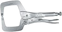 IRWIN VISE-GRIP 11-Inch Original Locking C-Clamp with 4-Inch Jaw - Heavy-Duty Alloy Steel for Secure Versatile Clamping