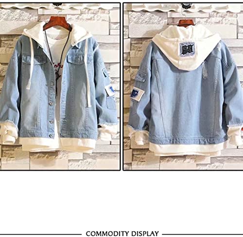 KPOP Denim Jacket Jimin Jungkook Suga V JHope Hoodie Jean Sweatshirt Sweater2