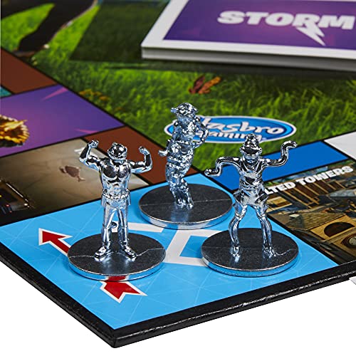 Monopoly : Jeu de société Fortnite Collector's Edition inspiré du Jeu vidéo Fortnite, Jeu de société pour Adolescents et Adultes, à partir de 13 Ans – Image 8