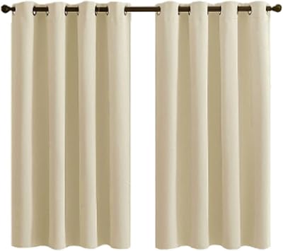 Custom 1 Panel Outdoor Curtains, Privacy Curtain for Gazebo Patio Pergola Curtains, Waterproof Windproof Garden Thermal Insulated Sun Shades Eyelet, Blackout Curtains for Bedroom -24 Colors