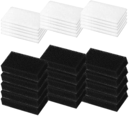 Paquete de 30 filtros CPAP para Philips Respironics, filtro de espuma Moocoo prémium y filtros ultra finos para Philips Respironics Serie M, PR