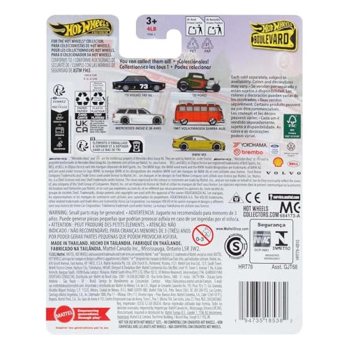 Image of Hot Wheels Boulevard Mercedes Benz E 36 AMG Real Rider for 3 Years & Above (White)