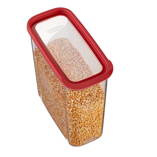 Rubbermaid 21-Cup Modular Dry Food Storage Zylar Container,Clear - Thumbnail 3