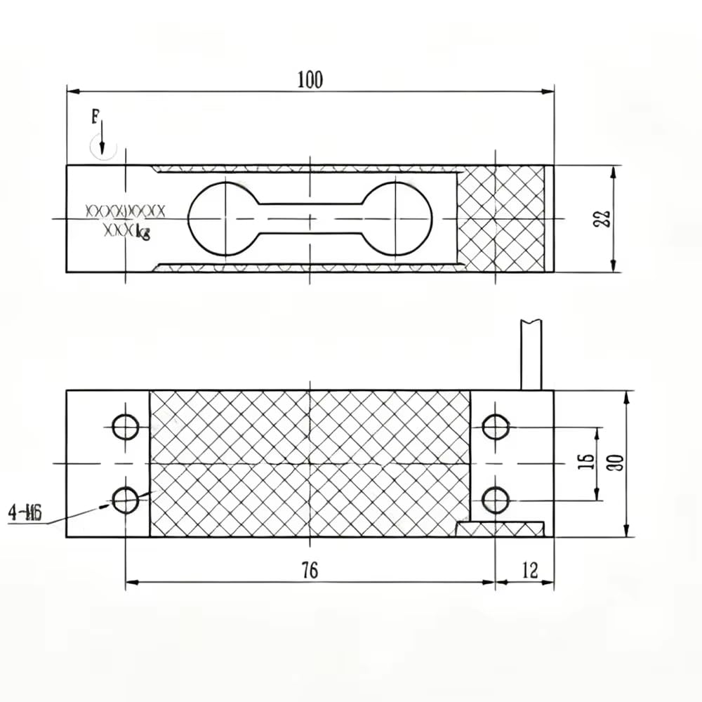 Zubehör für Dosier- und Abfüllanlagen (3–60 kg), inklusive Trichter, Wiegebehälter aus Kunststoff, Sensor und Untersetzungsmotor