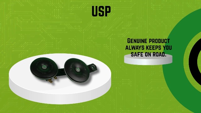 UNO Minda D815319 12V D70 Horn Set with Special Bracket