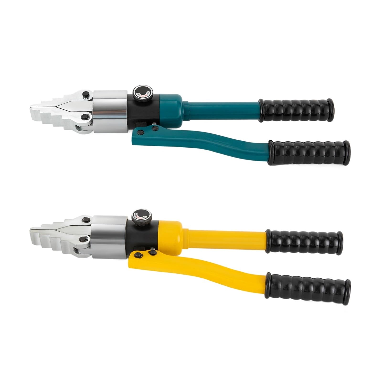 Kit de separador hidráulico portátil YQ-30 8T y 30 mm, herienta manual integrada for dividir bridas, color azul/amarillo Herramienta Hidráulica | Yellow