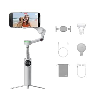 【美品】Insta360 Flow 2 Pro 純正マウント付属 Amazon | Insta360 Flow 2 Pro クリエイターキット グレー