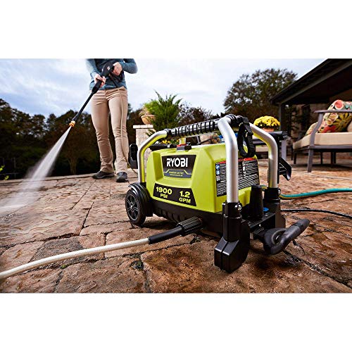 1900 PSI 1.2 GPM Cold Water Wheeled Corded Electric Pressure Washer - Image 3