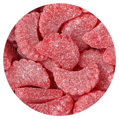 Cherry Slices Candy, 5 Pound Bulk Bag, Candy Cherry Slices Gummy Candy