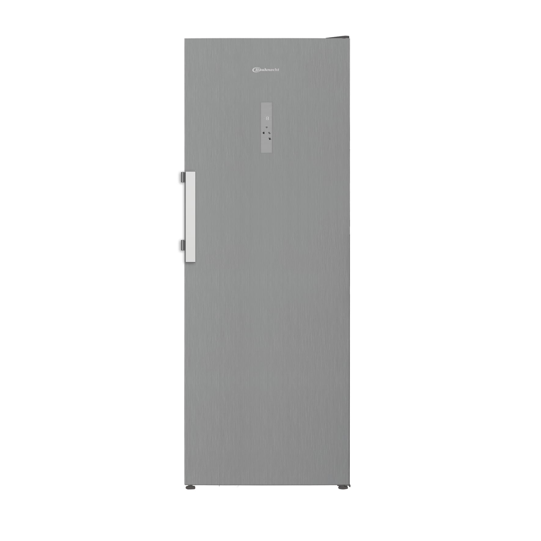 Bauknecht GKN W19170D NoFrost Gefrierschrank, 404 l Nutzinhalt, 191 cm Höhe, Multi Zone, HomeWhiz App-Steuerung, Supergefrierfunktion, Soft Opening, leise 38 dB, Edelstahloptik
