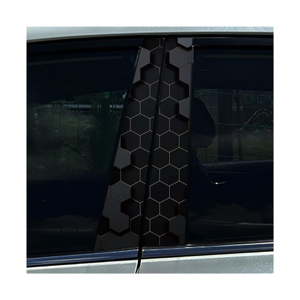 Bertdcx M Car B-Pillar Stickers Car Center Column Decoration Cover Scratches Waterproof Decals Auto Parts(M)