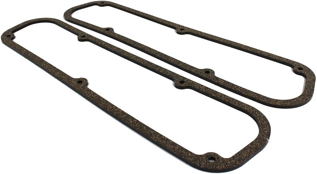 DNJ VC1153 Valve Cover Gasket Set for 1976-1992, Dodge, Plymouth, Aspen, Caravelle, Charger, Cordoba, Coronet, Dakota, Diplomat, Duster, Fifth Avenue, 5.2L-5.9L V8, OHV, 318cid, 360cid