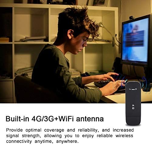 Miniatura 2 de Globi Mobility 4G LTE USB Hotspot portátil - Enrutador inteligente, 150 Mbps, enrutador de viaje, soporte LTE FDD B1B3