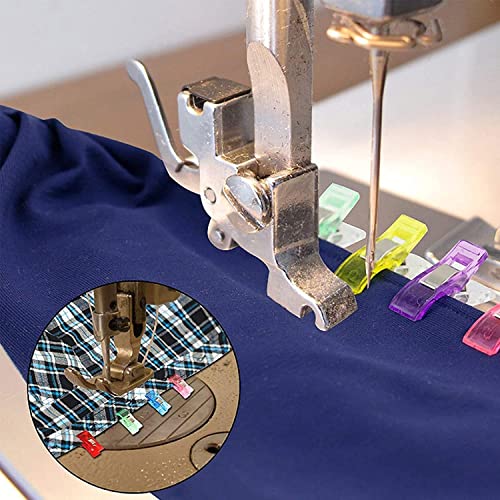 Image of SYGA Swing Clips Multicolor for Sewing Craft Clamps, Crafting, Crochet and Knitting - 20 PCS
