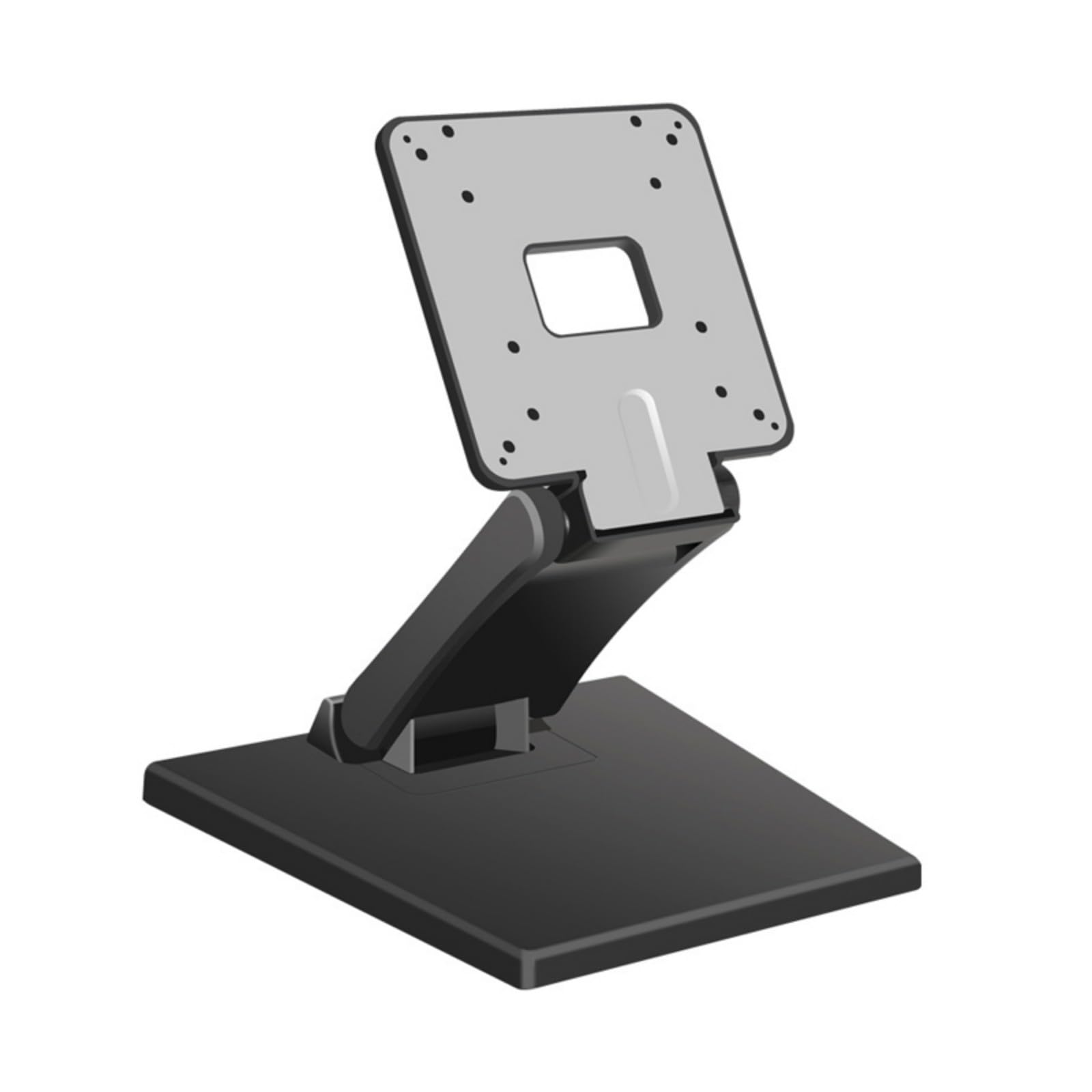 Supporto per monitor a basso profilo per schermi da 13-27 pollici Supporto da tavolo ergonomico regolabile Supporto da tavolo Base pieghevole Staffa resistente