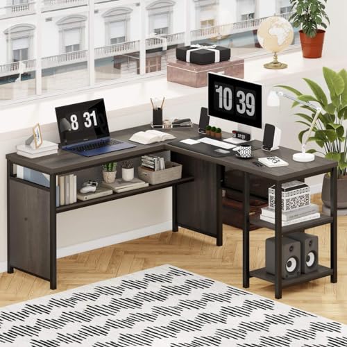 L shaped executive office desk