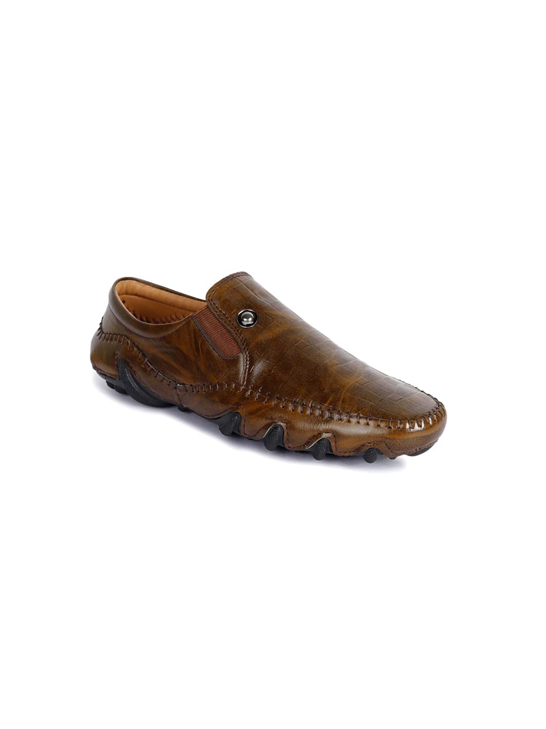 AADIMen's Synthetic Leather Outdoor Casual Loafer Shoes