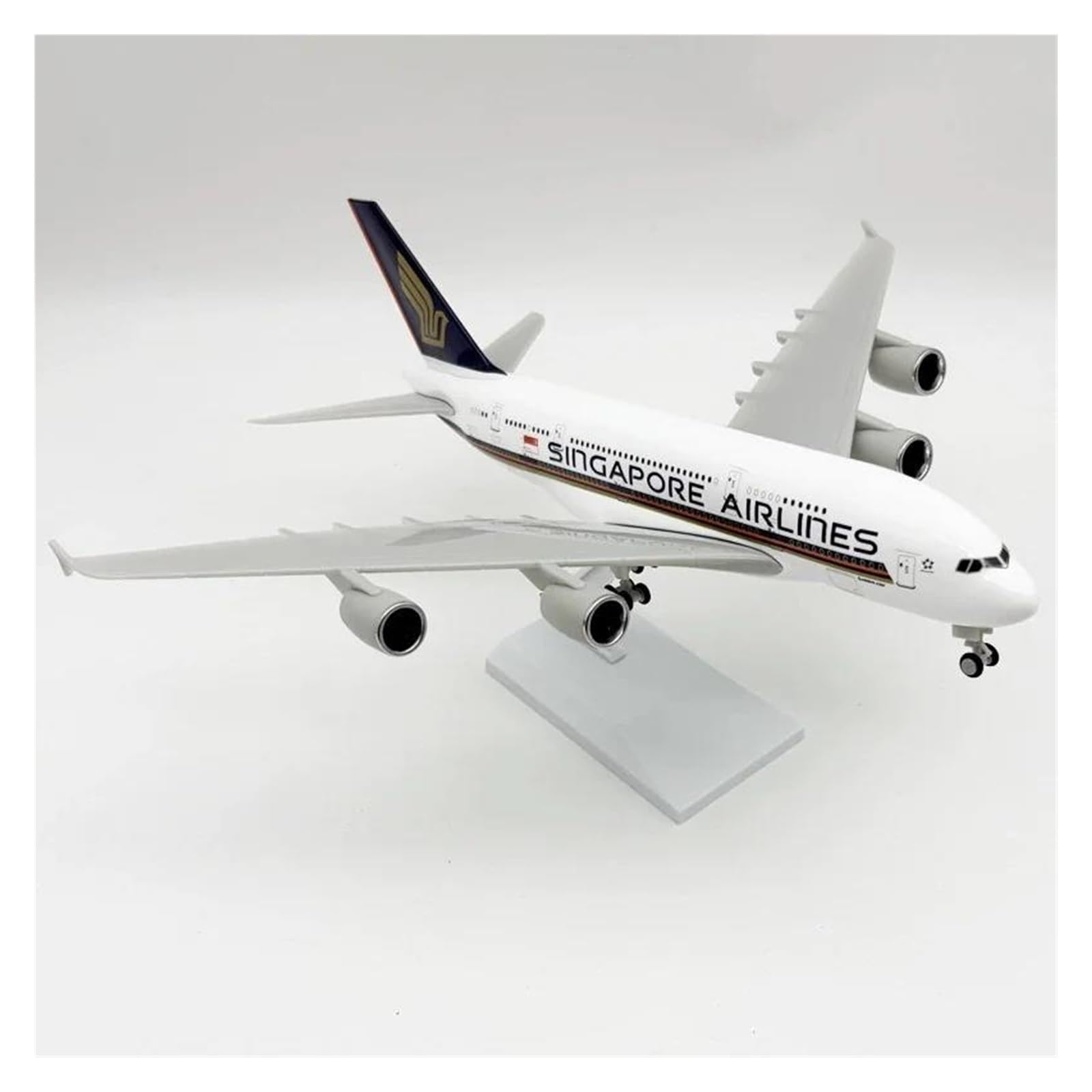 XJBTBA 1/240 dla A380 żywiczny model samolotu z kołami Mini samolot kreatywne dekoracje kolekcja miniaturowy zestaw Hobby