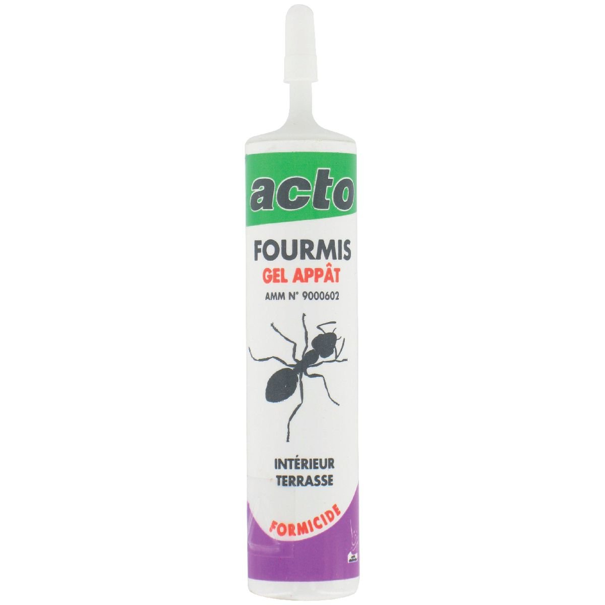 MORTIS Tube Gel-Appât FOUR58 Contre Toutes Les Espèces De Fourmis - Élimine La Fourmilière En 24h