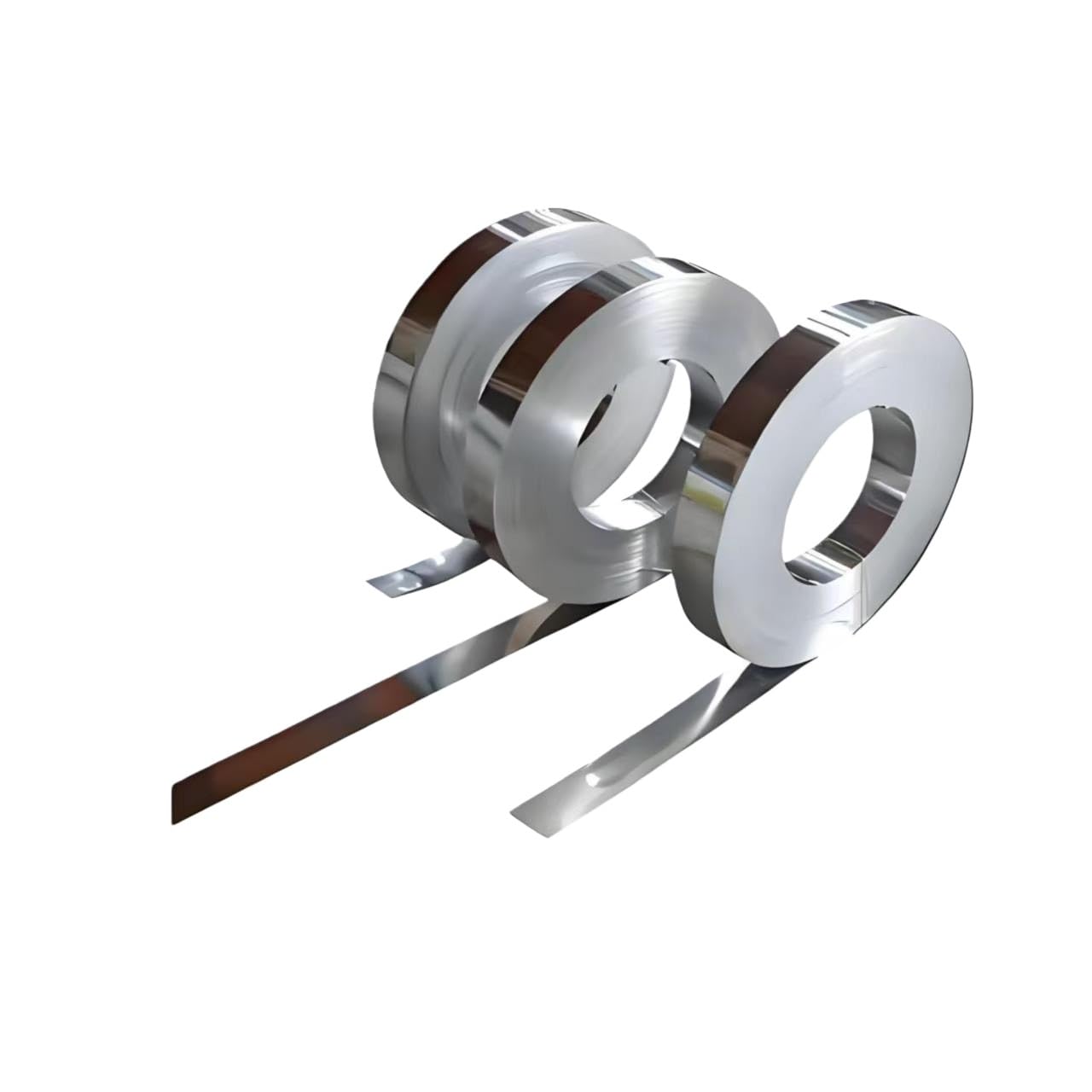 304 Stainless Steel Strip - Rugged Metal Sheet for Packaging and Binding, 5m Length, 10-30mm Width, 0.1-1mm Thickness(Thk 0.2mm,Width 15mm)