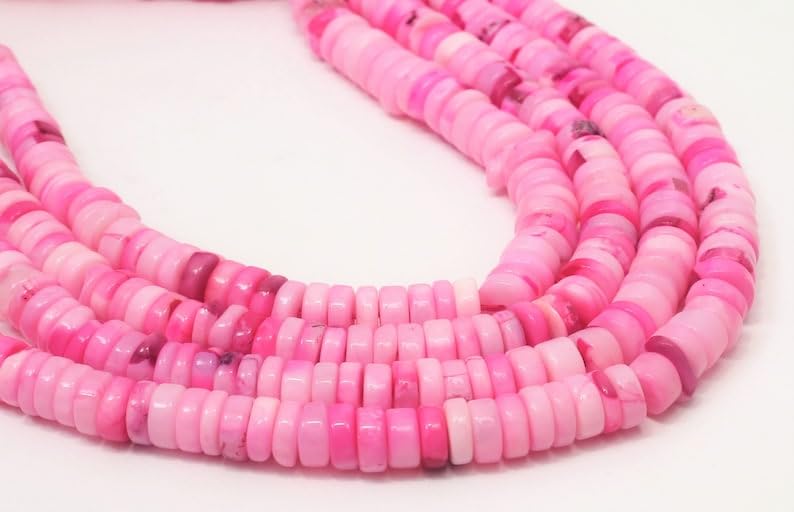 Perles naturelles lisses pour fabriquer vos bijoux d'été bohèmes