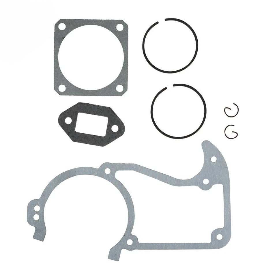 Cinghia Mitsuboshi Anelli Pistone Caber 48x1,2 Mm Per Motoseghe Stihl 036, MS360, 034 Super - Confezione Da 2 Anelli, Made In Italy Coppia Conica Decespugliatore Stihl - Foto 7