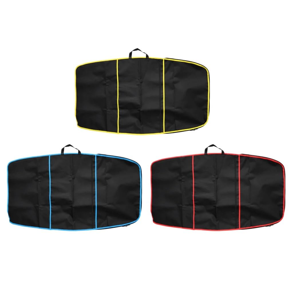 sup Tasche Surf-Bodyboard-Tasche, Bodyboard-Abdeckung mit Reißverschluss-Fronttasche Surfboard Tasche Cover(Yellow)