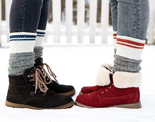 Men’s Cozy Cabin Wool Crew Socks2