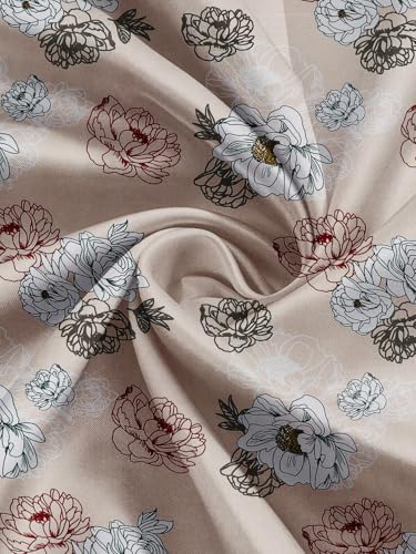 Image of DECORUM Cotton Feel Glace Cotton Fitted Bedsheet King Size (72 inchx78 inch)| All Around Elastic| 2 Pillow Covers (17 inchx27 inch)| Fits Up to 8 inch Mattress| 220 TC|Soft, Wrinkle-Free |Perfect for Home Decor & Gifting