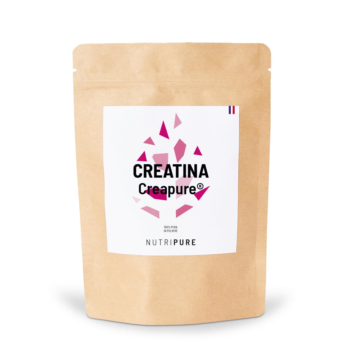 Nutripure | Creatina Monoidrato in Polvere Creapure® 100% Pura | Gusto Neutro | Vegana | Aumento della Forza Muscolare | Ideale per Sport Intensi e per il bodybuilding| 150 g | Prodotto in Germania