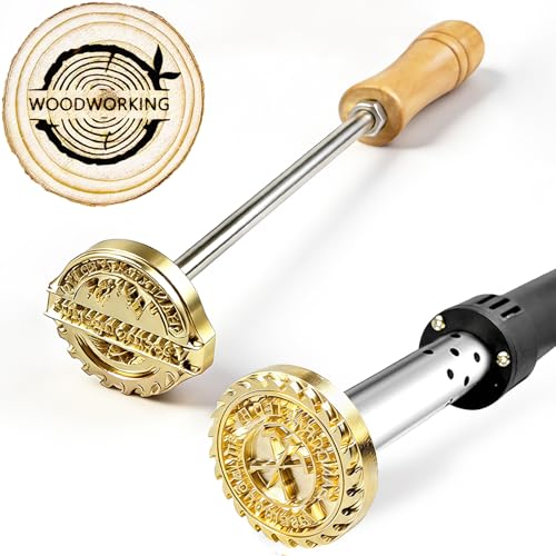Custom Branding Iron for Wood - Personalized Electric Branding Irons Custom Logo Burning Stamp for Leather Meat Burger Handcrafted Items Weddings & Gifts