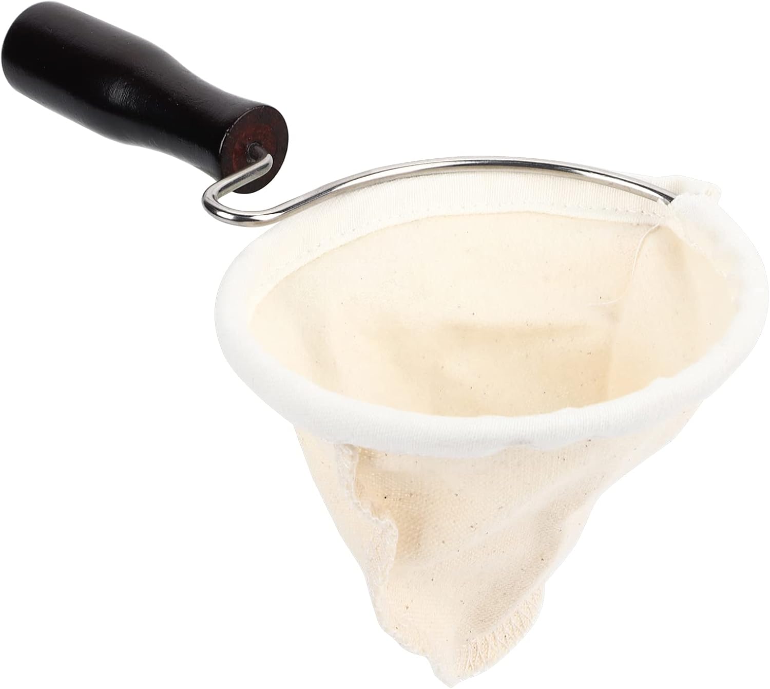 Coffee Cloth Strainer, Removable Fabric Filter Fully