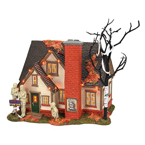 Department 56 Snow Village Halloween The Mummy House Lit Building, 7.13 Inch, Multicolor #TOP11