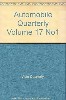 Hardcover Automobile Quarterly Volume 17 No1 Book