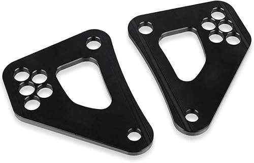 Vista 11 de MZS Eslabón de bajada de motocicleta, eslabones de caída de 1.5 pulgadas, kit de suspensión trasera, accesorios color negro, compatible