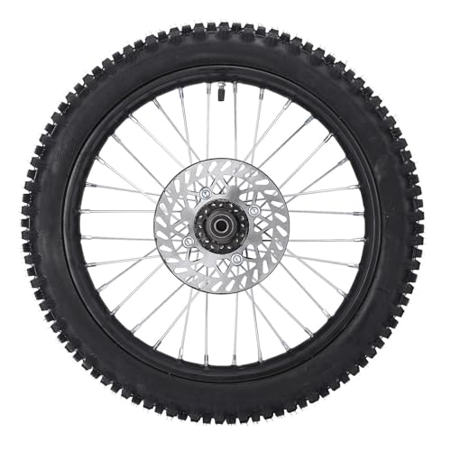 Roue avant complète de 17 pouces avec pneu 70/100-17 et disque 190mm pour un freinage optimal