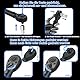 UYECOVE Drehmomentschlüssel 1/4 Drehmomentschlüssel Set 33-tlg. Klein mit ±3% Fehlergenauigkeit 1-25Nm