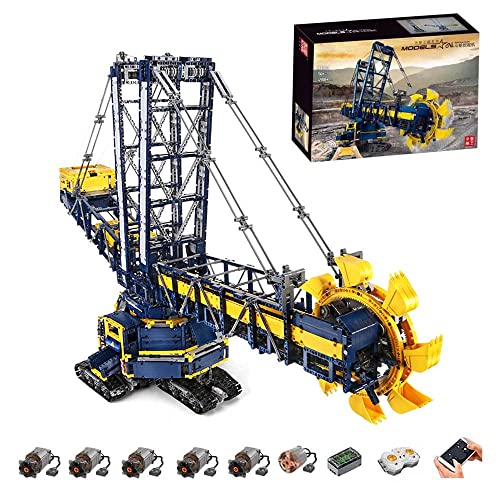 KESYO Technik Kran, MK 17013 Technik Kran Ferngesteuert, 4588 Teile Technic Kran Motorisierte Modell, Custom Bausteine…