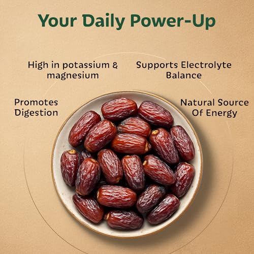 Image of Soully Arabian Dates 400g (Pack of 2) | Premium Arabian Khajoor | High in Fibre Arabian Dates | No Added Sweeteners or Preservatives | Healthy Snacks khajur | Healthy Dates for Snacking | Dry Fruits